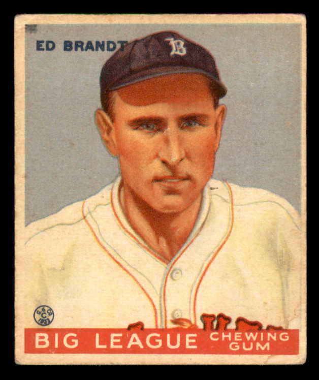 1933 Goudey #050 Ed Brandt Braves VG-EX 558416