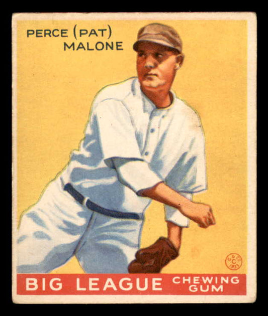 1933 Goudey #055 Pat Malone Cubs VG-EX 558419