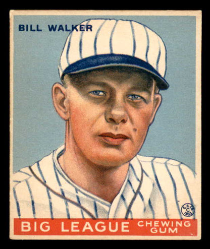 1933 Goudey #094 Bill Walker Cardinals Good trimmed 558438