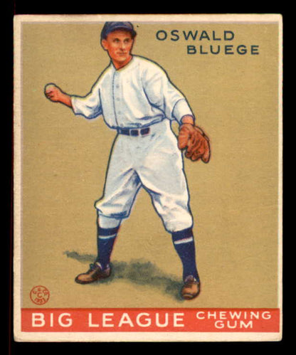 1933 Goudey #159 Ossie Bluege Senators VG-EX 558471