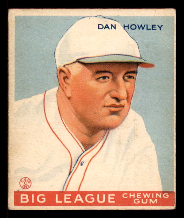 1933 Goudey #175 Dan Howley Toronto VG-EX 558483