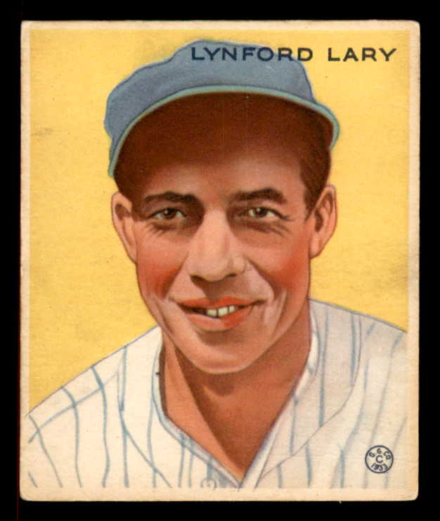 1933 Goudey #193 Lyn Lary Yankees EX 558494