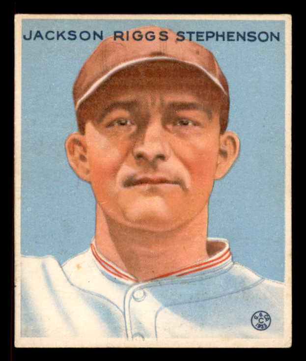 1933 Goudey #204 Riggs Stephenson Cubs VG-EX 558501
