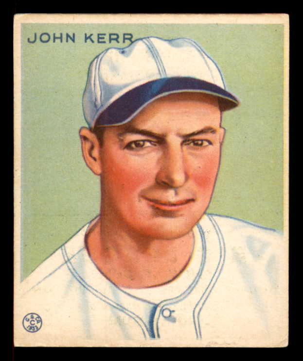 1933 Goudey #214 John Kerr Senators VG-EX 558506