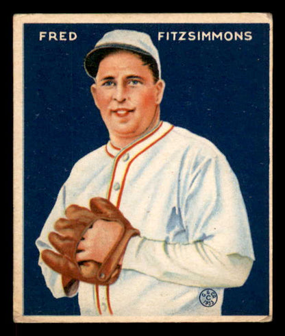 1933 Goudey #235 Fred Fitzsimmons Giants VG-EX 558513