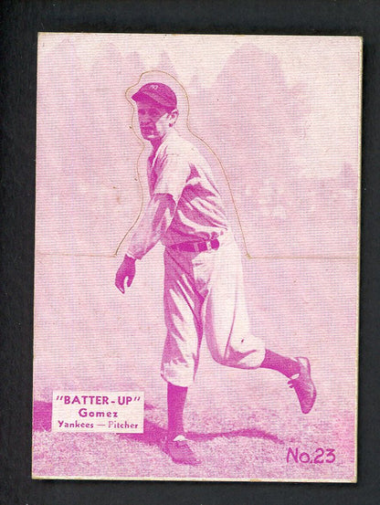 1934-36 Batter Up #023 Lefty Gomez Yankees EX 558553