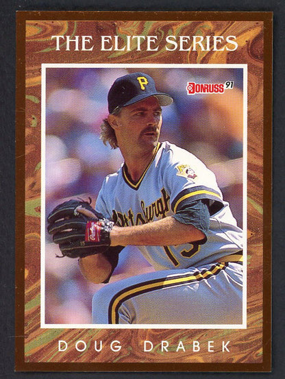 1991 Donruss Elite #005 Doug Drabek Pirates 558558