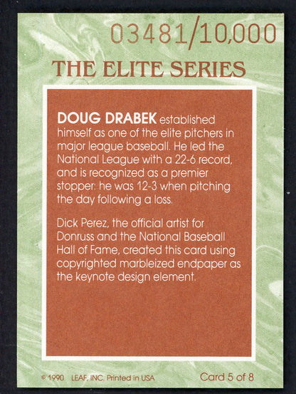 1991 Donruss Elite #005 Doug Drabek Pirates 558558