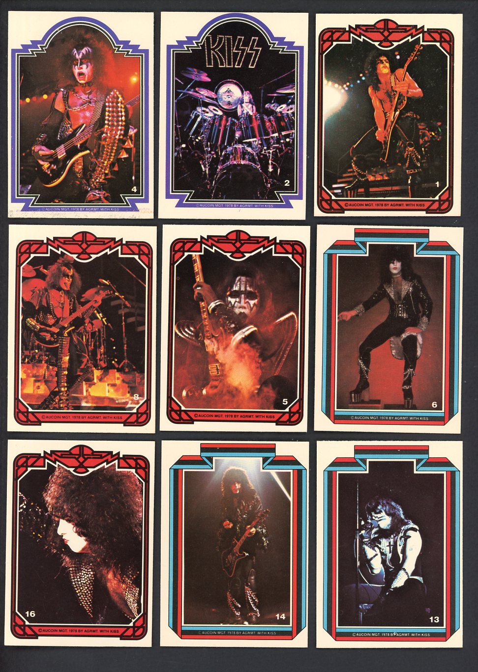 1978 Donruss Kiss Complete Set High Grade 558572