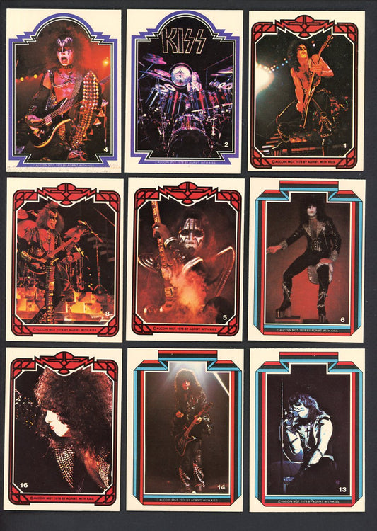 1978 Donruss Kiss Complete Set High Grade 558572