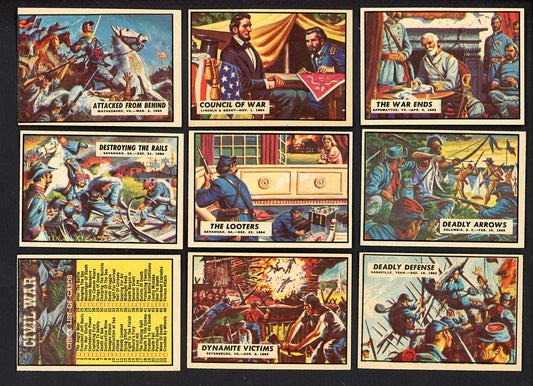 1962 A&BC Civil War News Complete Set High Grade 558573