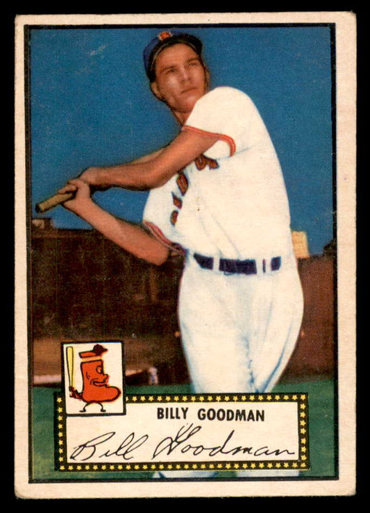 1952 Topps Baseball #023 Billy Goodman Red Sox VG Red 558606