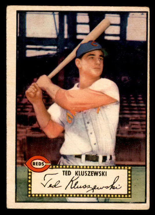 1952 Topps Baseball #029 Ted Kluszewski Reds VG-EX Red 558612
