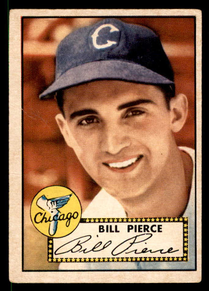 1952 Topps Baseball #098 Billy Pierce White Sox VG 558695