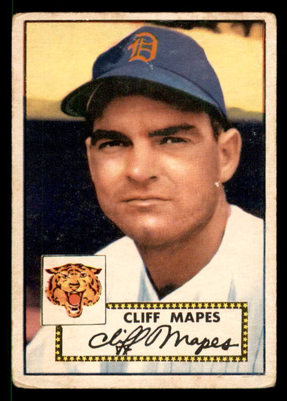 1952 Topps Baseball #103 Cliff Mapes Tigers GD-VG 558700