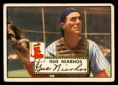1952 Topps Baseball #121 Gus Niarhos Red Sox VG 558713