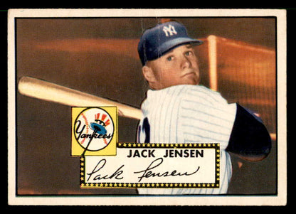 1952 Topps Baseball #122 Jackie Jensen Yankees GD-VG 558717
