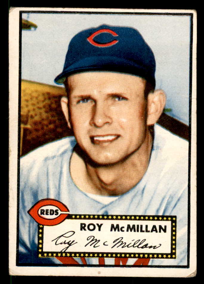 1952 Topps Baseball #137 Roy McMillan Reds VG 558733