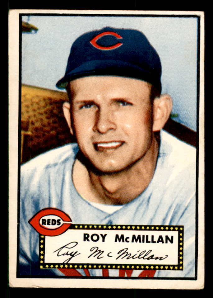 1952 Topps Baseball #137 Roy McMillan Reds VG 558734