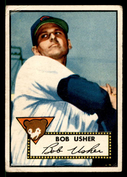 1952 Topps Baseball #157 Bob Usher Cubs GD-VG 558753