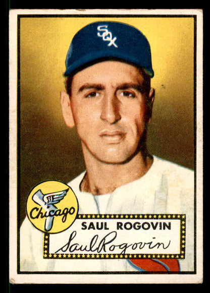 1952 Topps Baseball #159 Saul Rogovin White Sox VG-EX 558754