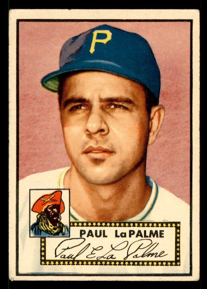 1952 Topps Baseball #166 Paul Lapalme Pirates VG-EX 558761