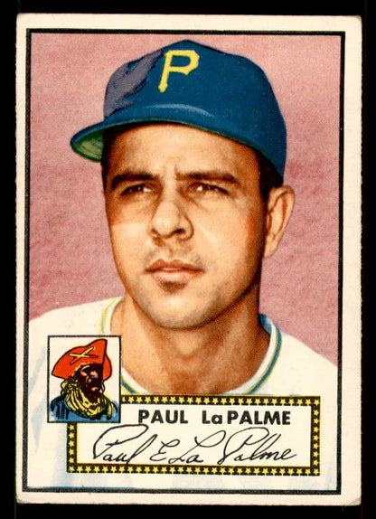 1952 Topps Baseball #166 Paul Lapalme Pirates VG-EX 558762