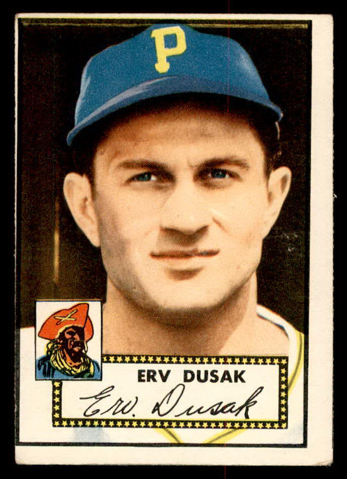 1952 Topps Baseball #183 Erv Dusak Pirates GD-VG 558771