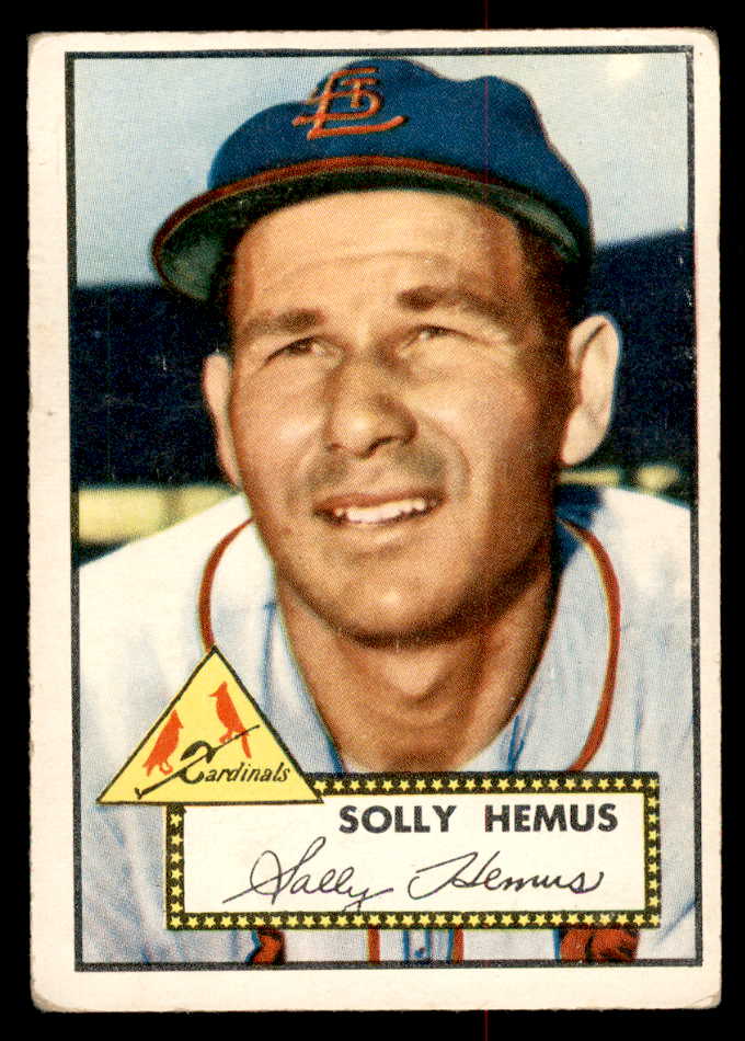 1952 Topps Baseball #196 Solly Hemus Cardinals GD-VG 558784