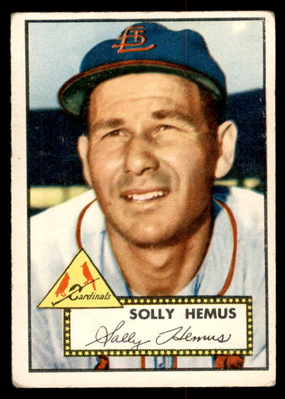 1952 Topps Baseball #196 Solly Hemus Cardinals GD-VG 558784