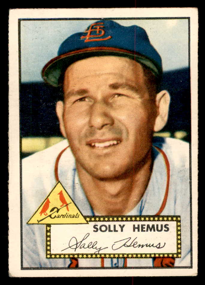 1952 Topps Baseball #196 Solly Hemus Cardinals VG-EX 558785
