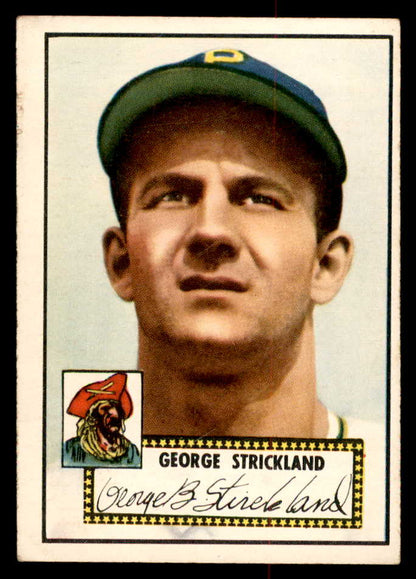 1952 Topps Baseball #197 George Strickland Pirates VG-EX 558786