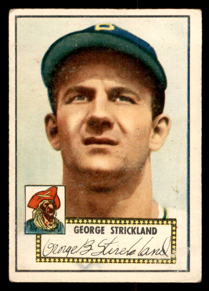 1952 Topps Baseball #197 George Strickland Pirates VG 558787