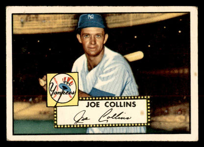 1952 Topps Baseball #202 Joe Collins Yankees GD-VG 558792