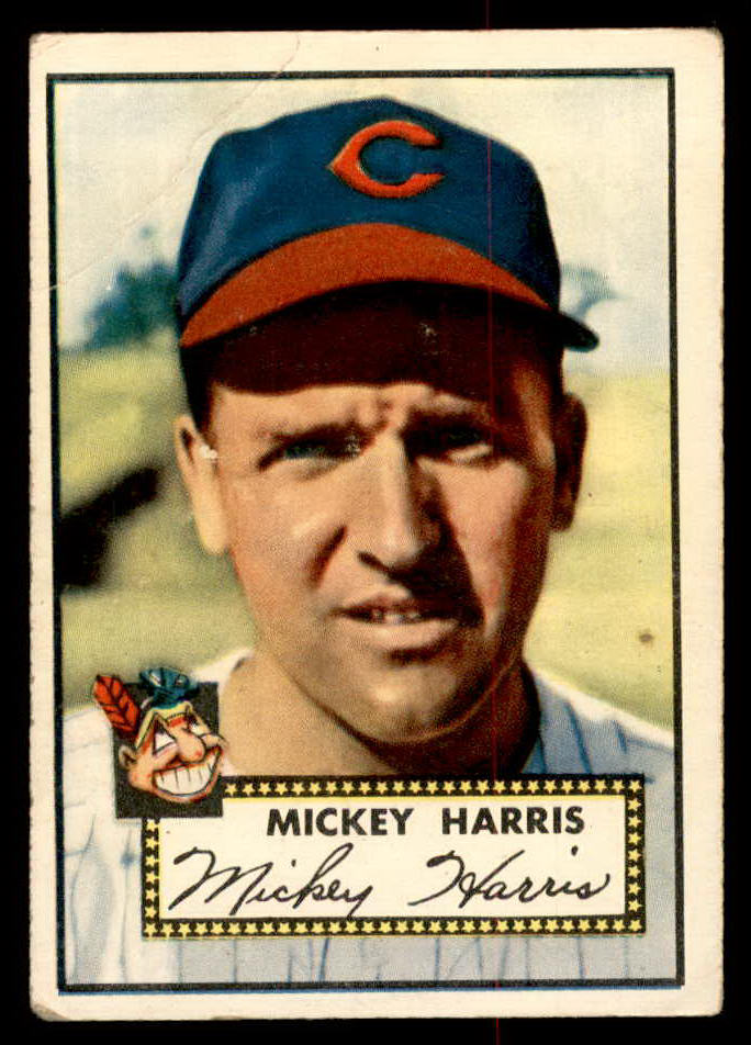 1952 Topps Baseball #207 Mickey Harris Indians GD-VG 558799