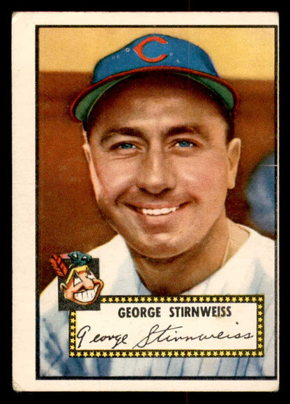 1952 Topps Baseball #217 Snuffy Stirnweiss Indians GD-VG 558811
