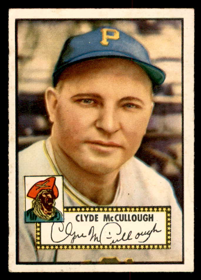1952 Topps Baseball #218 Clyde Mccullough Pirates GD-VG 558812