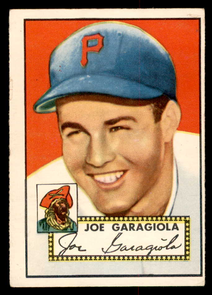1952 Topps Baseball #227 Joe Garagiola Pirates Good ink back 558821