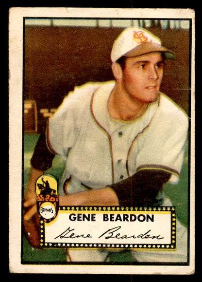 1952 Topps Baseball #229 Gene Bearden Browns VG 558827