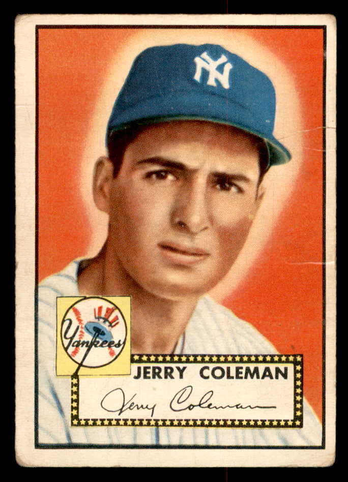 1952 Topps Baseball #237 Jerry Coleman Yankees Good 558837