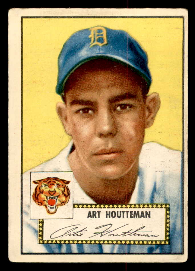 1952 Topps Baseball #238 Art Houtteman Tigers VG-EX 558838