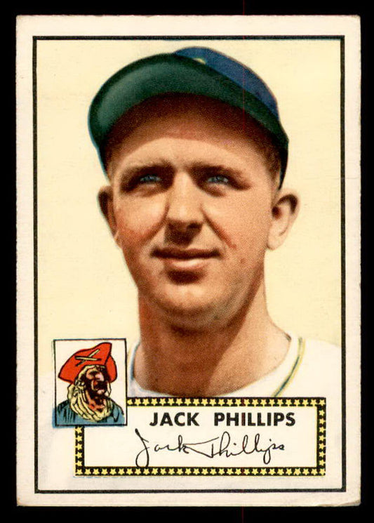 1952 Topps Baseball #240 Jack Phillips Pirates VG 558840
