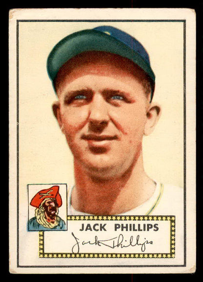 1952 Topps Baseball #240 Jack Phillips Pirates GD-VG 558841