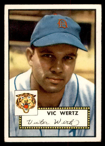 1952 Topps Baseball #244 Vic Wertz Tigers VG-EX 558846