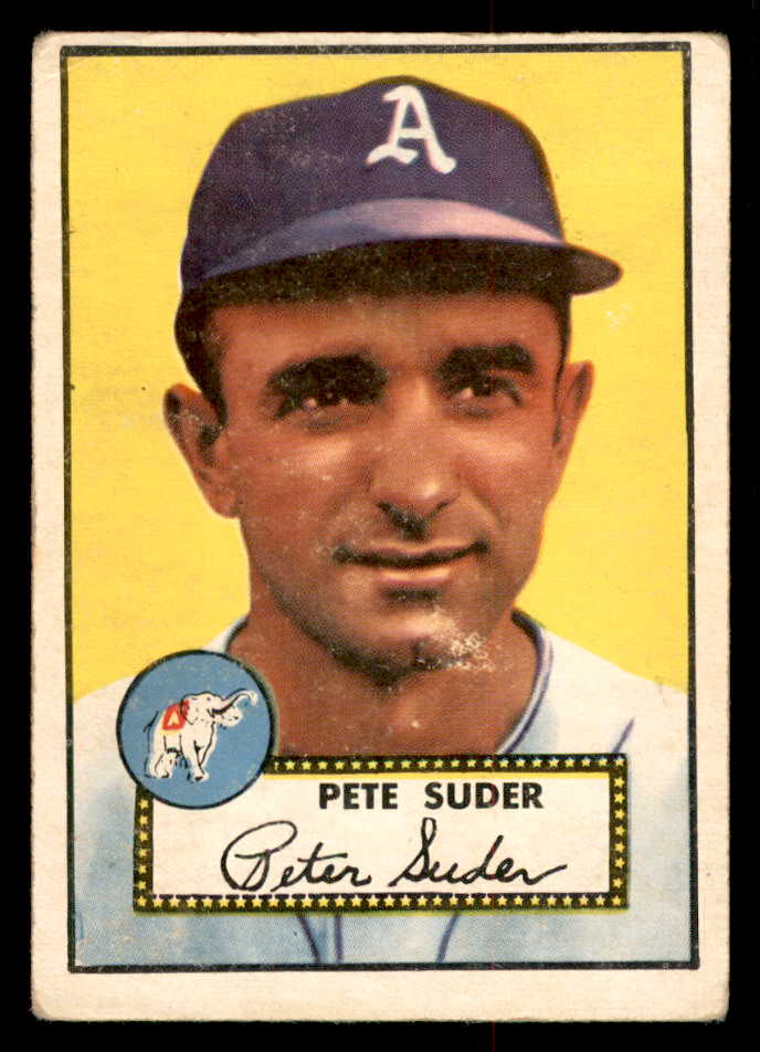 1952 Topps Baseball #256 Pete Suder A's GD-VG 558857