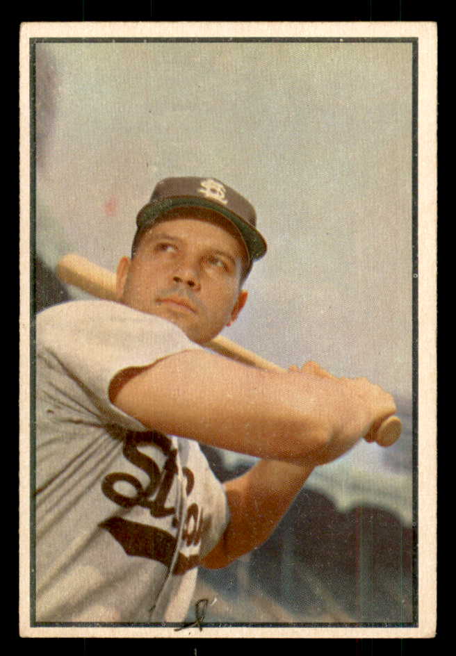 1953 Bowman Color Baseball #002 Vic Wertz Browns EX-MT 558873