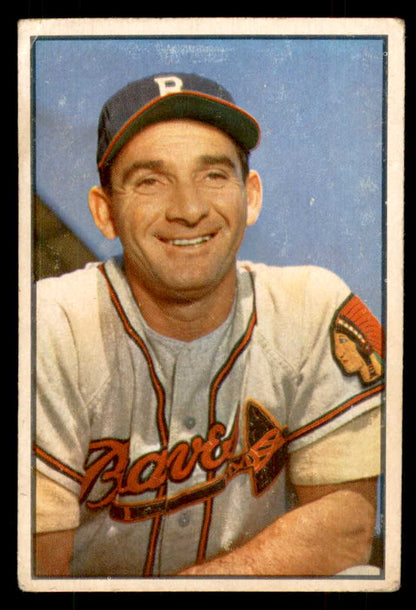 1953 Bowman Color Baseball #005 Sid Gordon Braves VG 558878