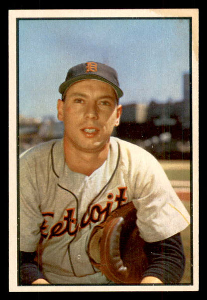 1953 Bowman Color Baseball #006 Joe Ginsberg Tigers EX-MT 558879