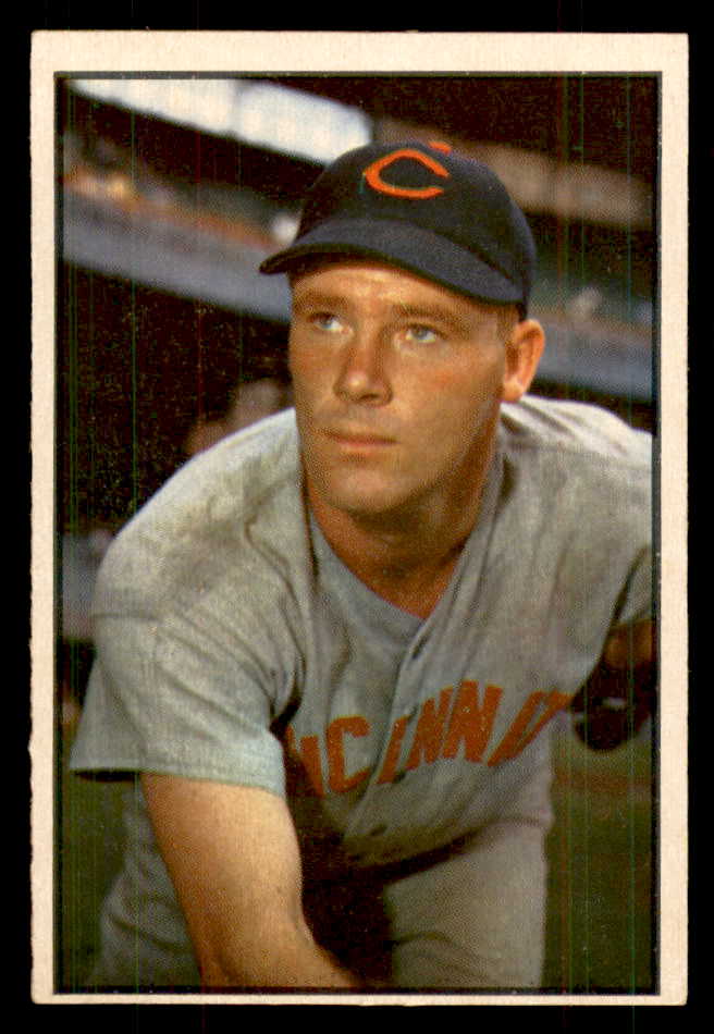 1953 Bowman Color Baseball #023 Herman Wehmeier Reds EX-MT 558893