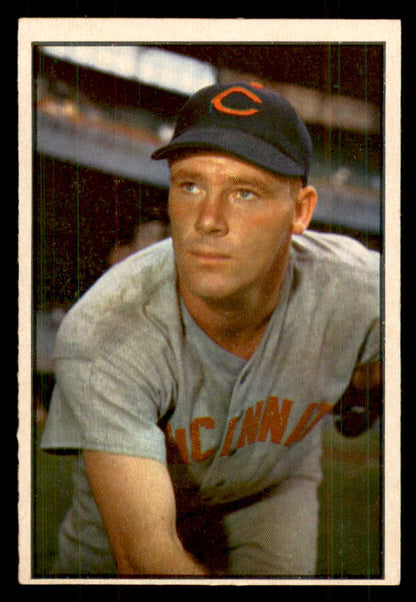 1953 Bowman Color Baseball #023 Herman Wehmeier Reds EX-MT 558893